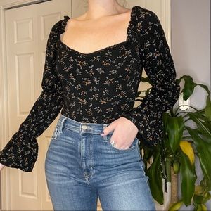 Floral bodysuit